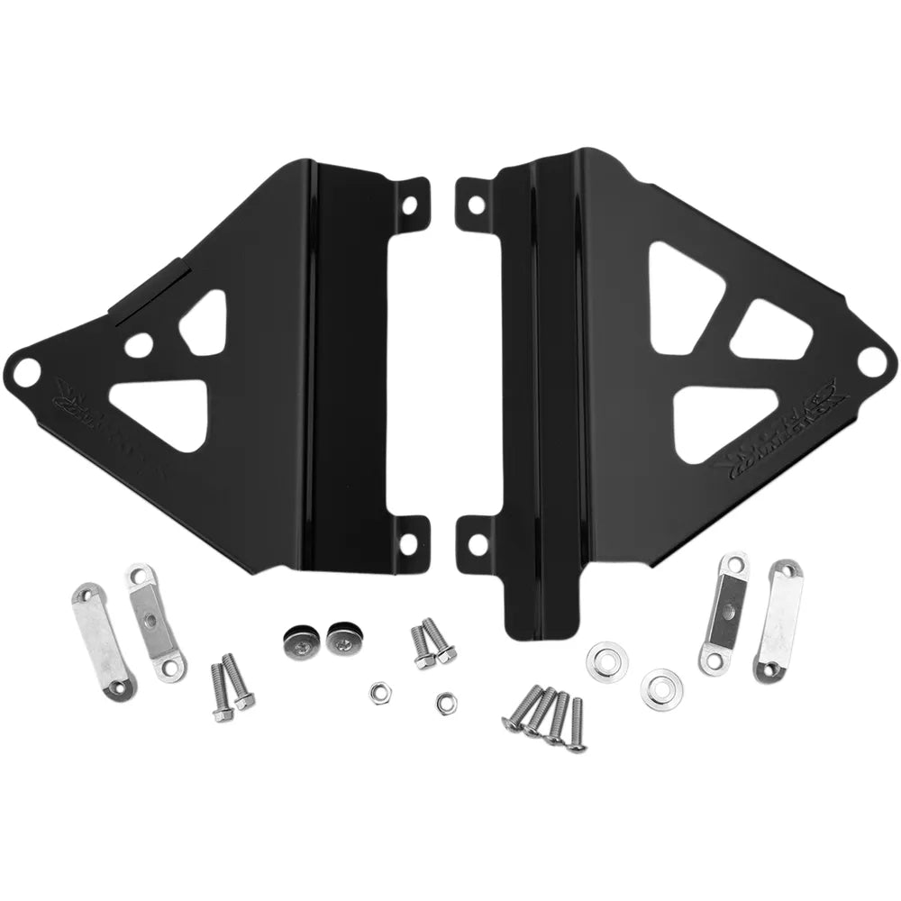 Radiator Brace - Black - Honda