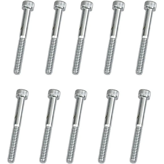 Tornillos allen estriado #10-24 x 2" cromo