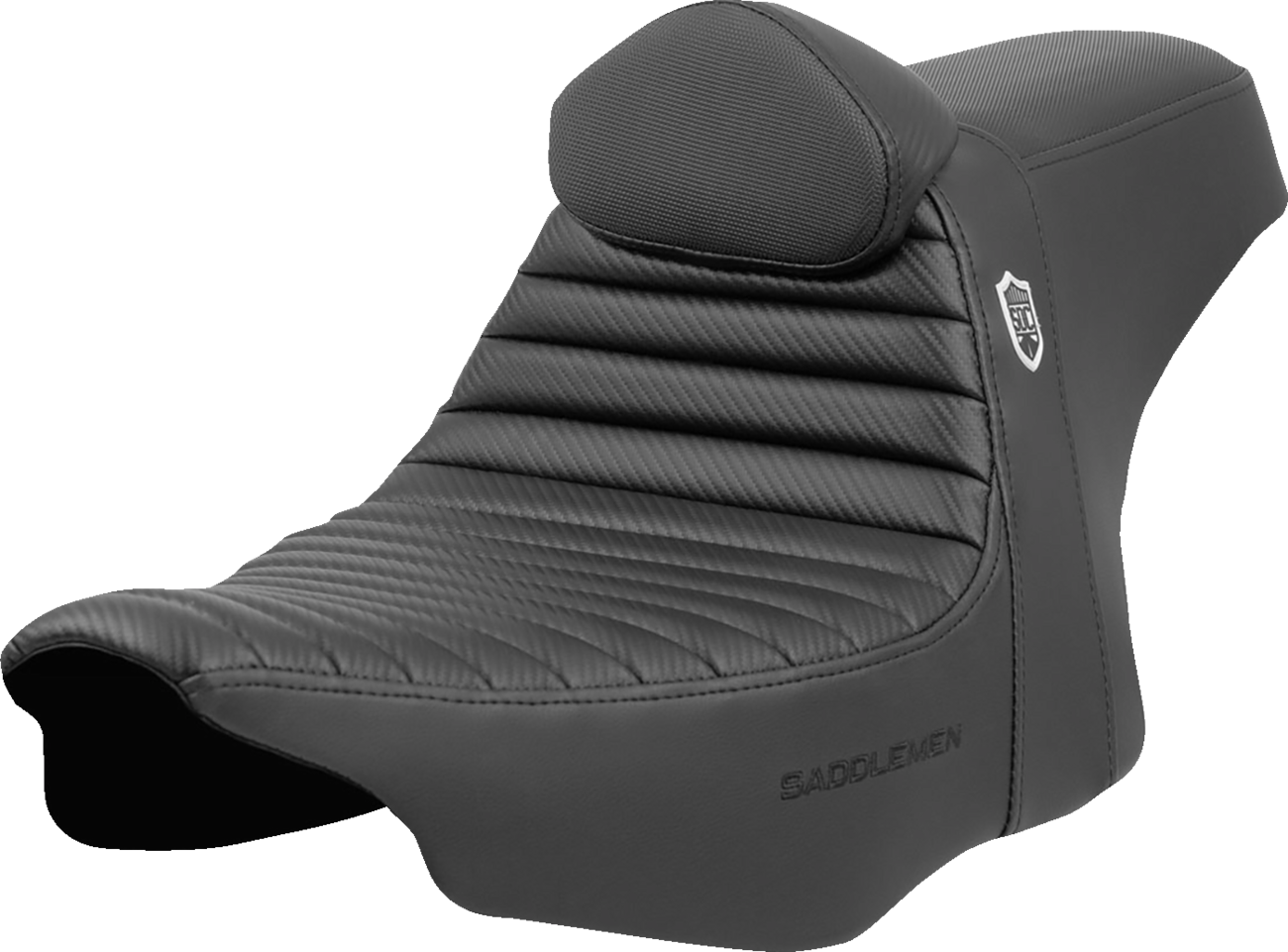 Asiento Pro Series SDC Performance Grip - Asiento Pro Series SDC Performance - Tuck-n-Roll - con respaldo - FLH/FLT '23 -'24