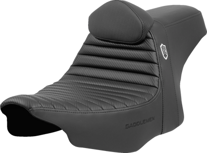 Asiento Pro Series SDC Performance Grip - Asiento Pro Series SDC Performance - Tuck-n-Roll - con respaldo - FLH/FLT '23 -'24