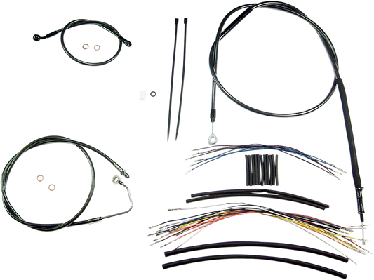 Kit de instalación del manillar superior Black Pearl™ - Kit de instalación del manillar superior Black Pearl™ - 18"-20" - Touring '08-'13