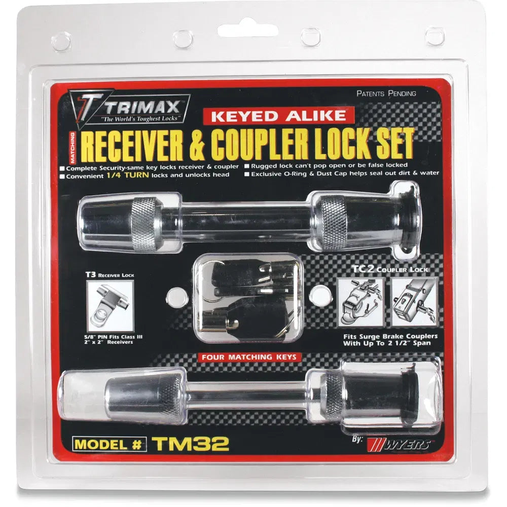Coupler and Receiver Lock - 2.5"