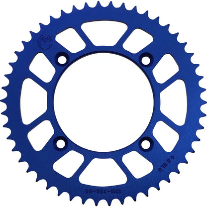 Piñón Trasero de Aluminio - Piñón Trasero - Aluminio - 50 Dientes - Azul - Suzuki/Yamaha