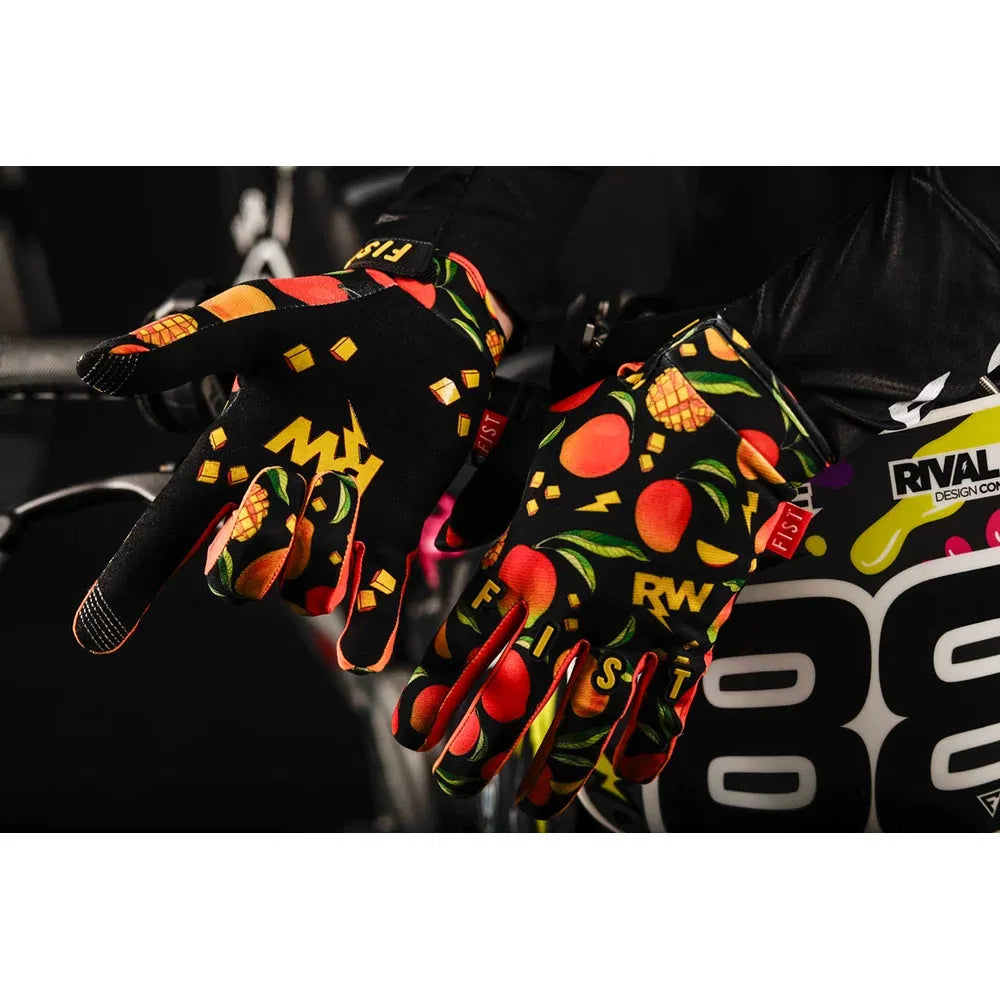 Guantes r-willy red label mango madness con correas