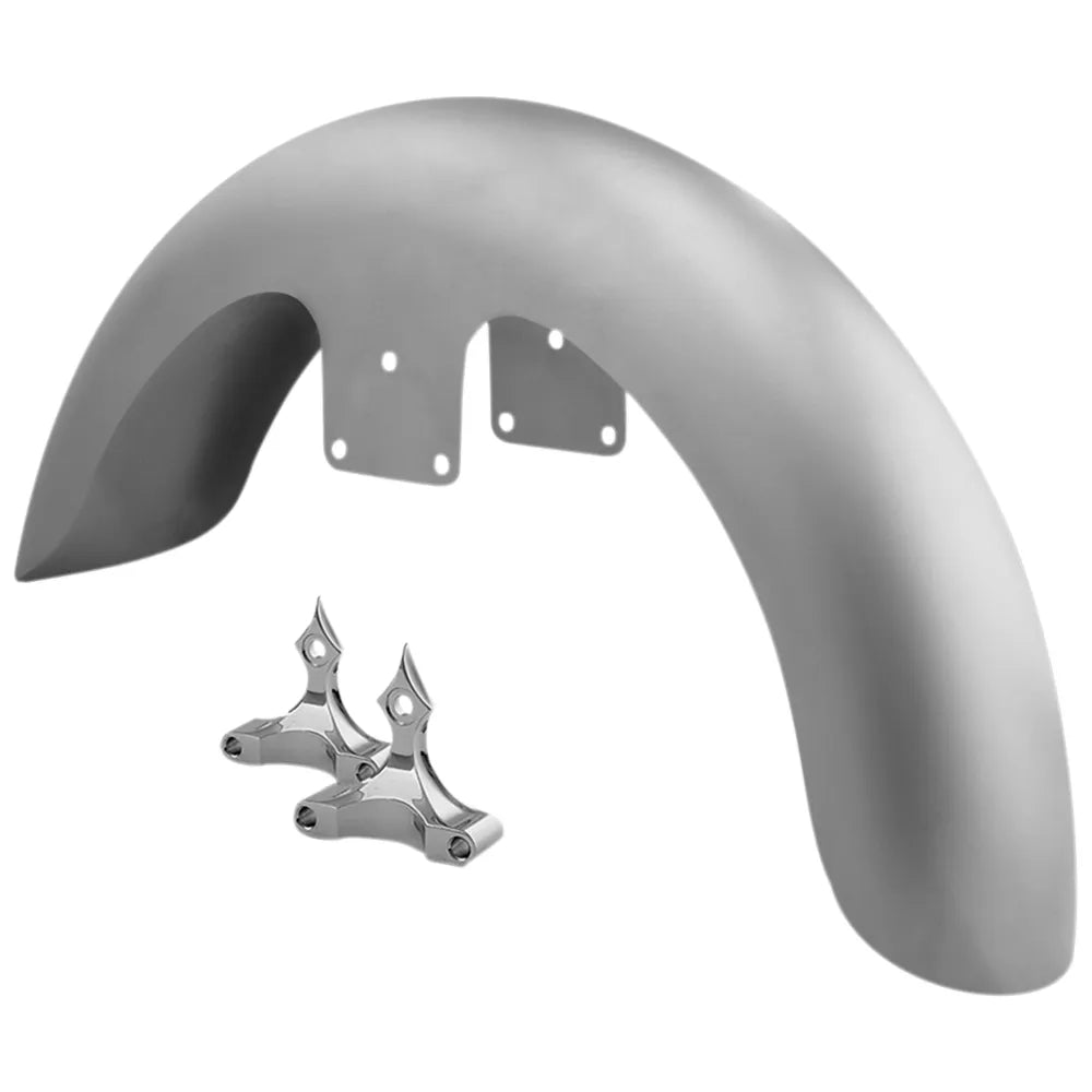 Front Fender Kit with Chrome Adapters - For 26" Wheel - 6" W507489