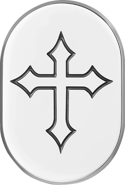 Cubierta de antena - Cubierta de antena - Guardabarros trasero izquierdo - Cruzado - Cromado