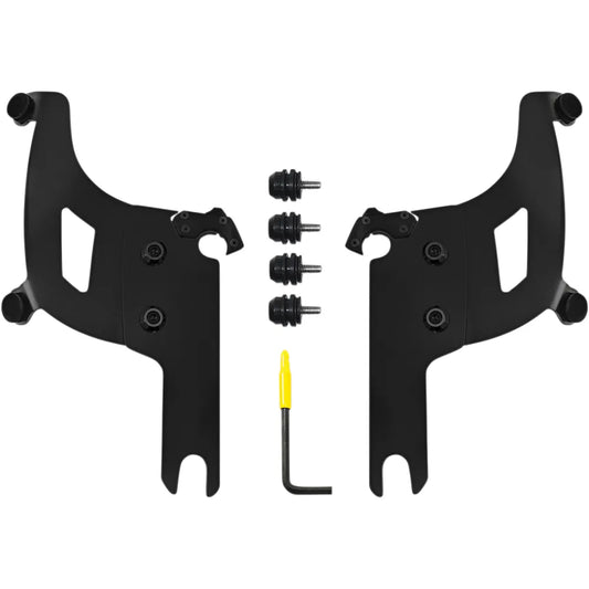Bullet Mounting Kit - Black - FLHRS/XS