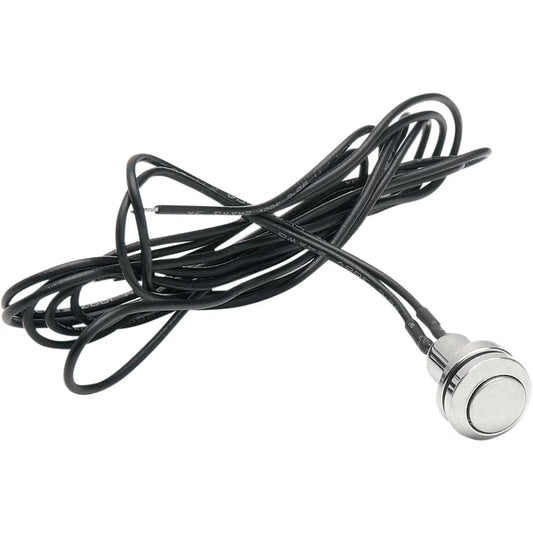 Mini Push-Button Switch - Chrome