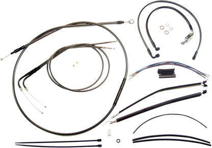 Kit de instalación de manillar de diseño Black Pearl™ - Kit de instalación de manillar de diseño Black Pearl™ - 15"-17" - '12-'17 FXDWG