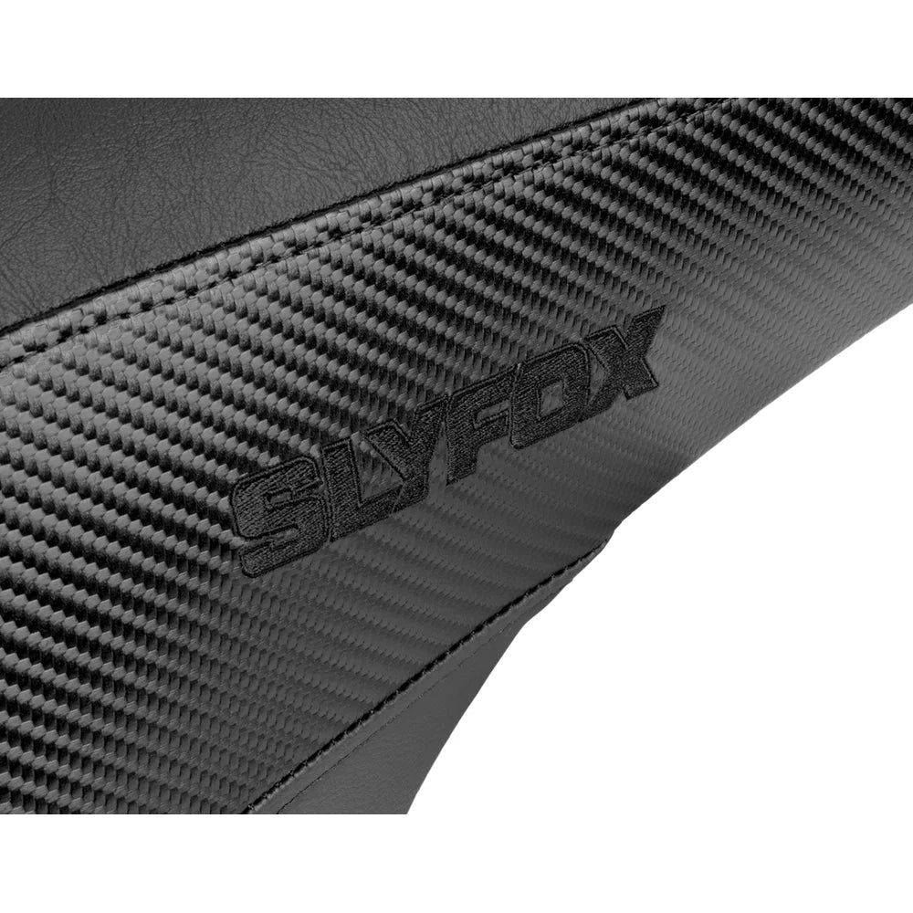 Asiento SLYFOX The Drifter Drifter Black Logo Smooth Vinyl Carbon Fiber FL '08-'23