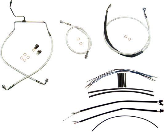 Kit de instalación de manillar de diseñador Sterling Chromite II® - Kit de instalación de manillar de diseñador Sterling Chromite II® - 15"-17" - FLH '14-'15