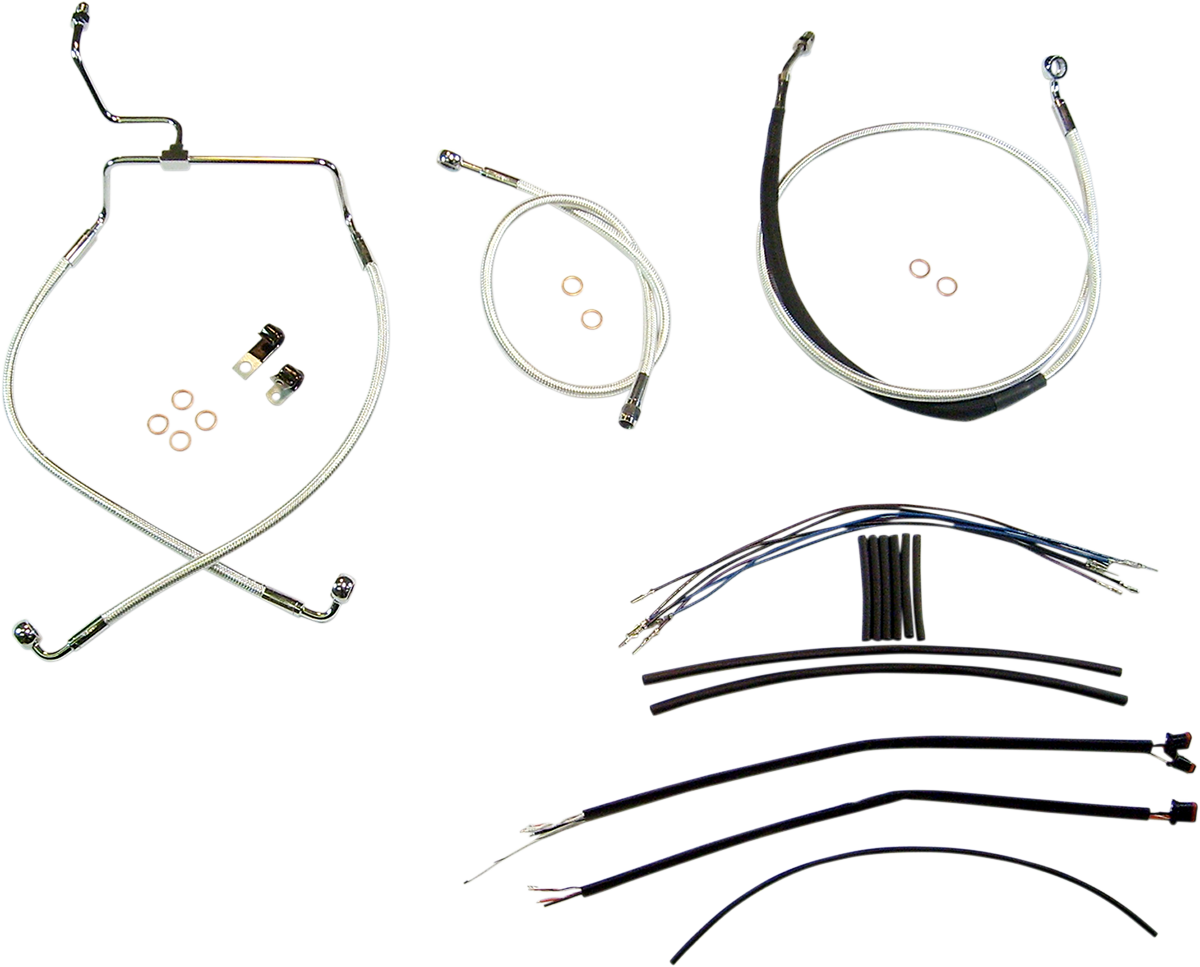 Kit de instalación de manillar de diseñador Sterling Chromite II® - Kit de instalación de manillar de diseñador Sterling Chromite II® - 15"-17" - FLH '14-'15