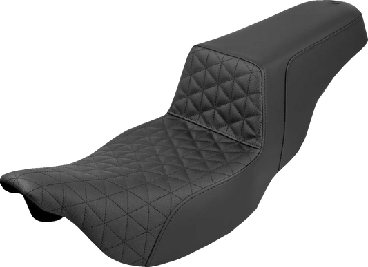 Asiento elevador con triple agarre - Alcance extendido Asiento elevador - Tri-Gripper - Negro - FLH/FLT '08-'24