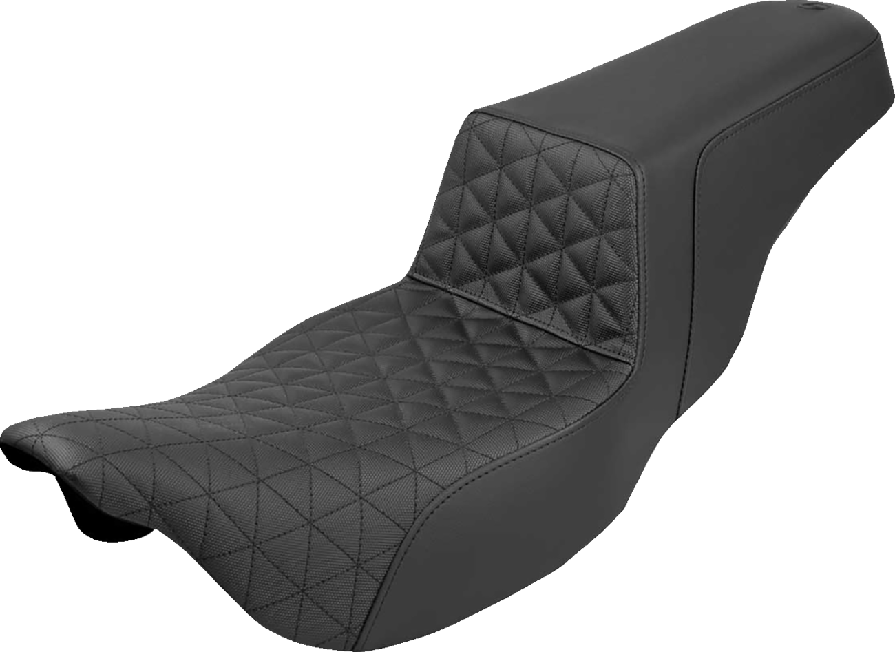Asiento elevador con triple agarre - Alcance extendido Asiento elevador - Tri-Gripper - Negro - FLH/FLT '08-'24