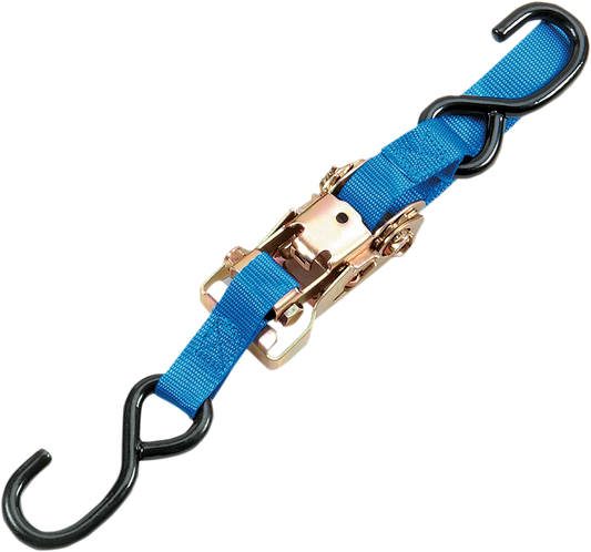 Amarre con trinquete de alta resistencia de 1" - Amarre con trinquete de alta resistencia - 1" x 6' - Azul