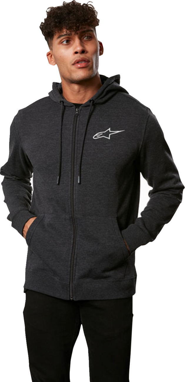 Sudadera con capucha y cremallera en el pecho Ageless