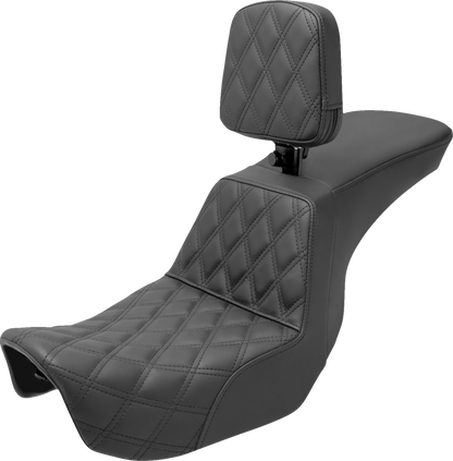 Asiento elevado Tour - Asiento elevado Tour - Respaldo del conductor - Costura de celosía delantera - Dyna '06-'17