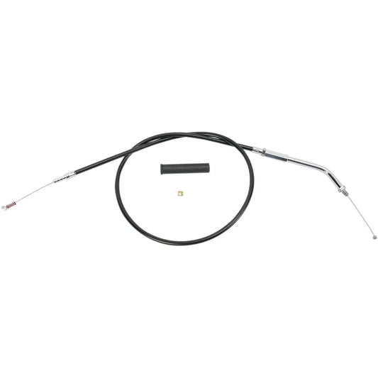 Cable de acelerador/ralentí de vinilo negro