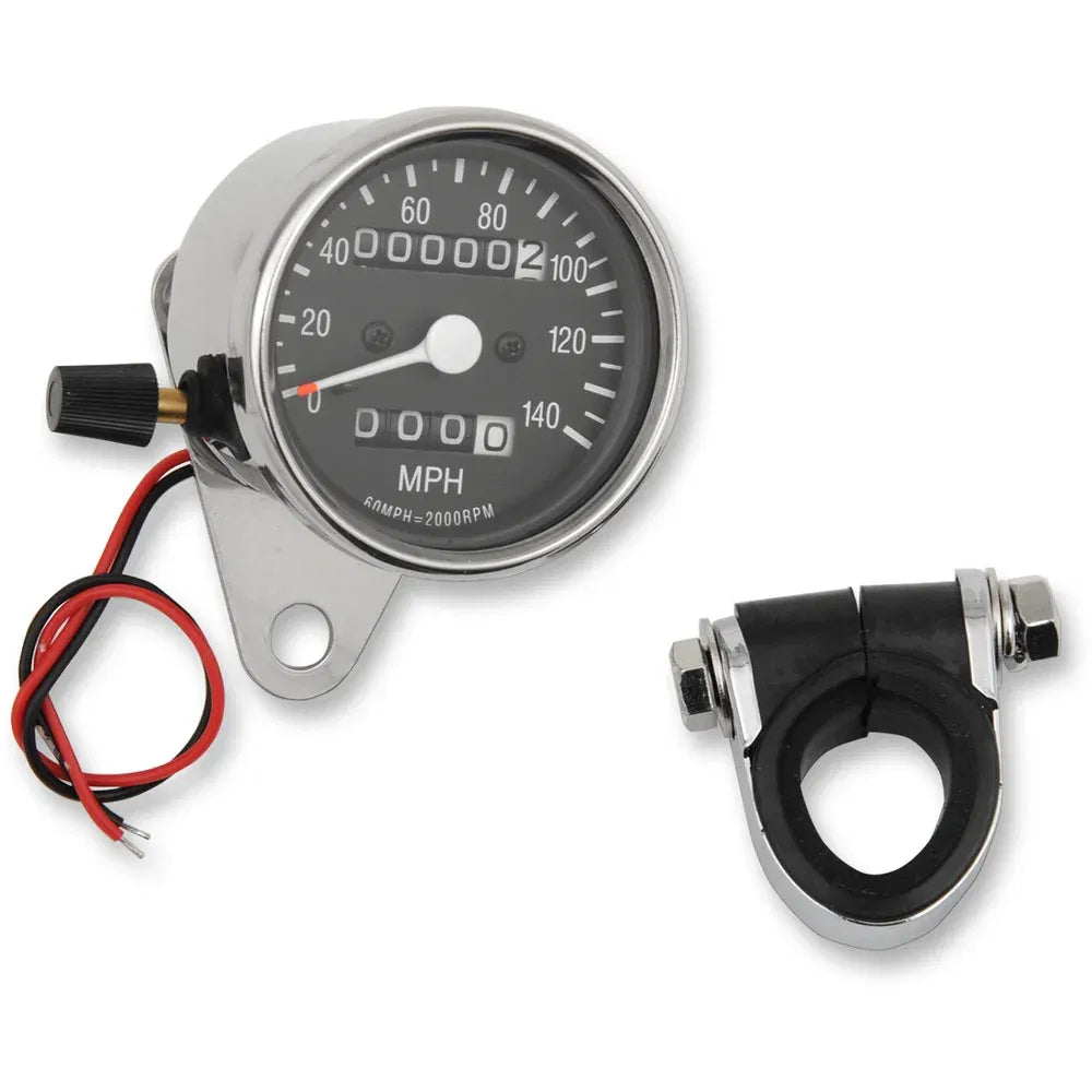 Mini velocímetro mecánico de 2,4"