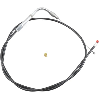Cable de acelerador/ralentí de vinilo negro