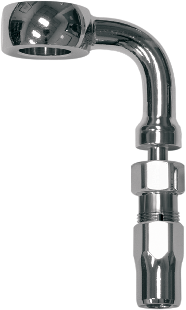 BYO® Banjo para construir su propio con accesorio - Banjo de freno BYO - 10 mm-90° - Acero inoxidable