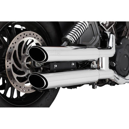 Silenciadores deslizantes twin slash de 3"