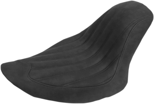 Asiento individual Knuckle - Asiento individual Knuckle - Acanalado - Negro - FL/FX '06-'17