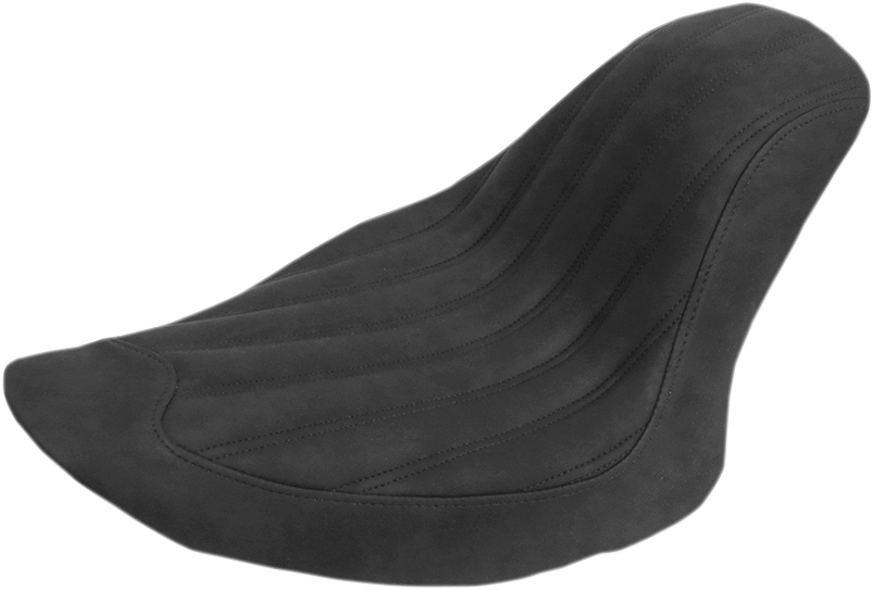 Asiento individual Knuckle - Asiento individual Knuckle - Acanalado - Negro - FL/FX '06-'17
