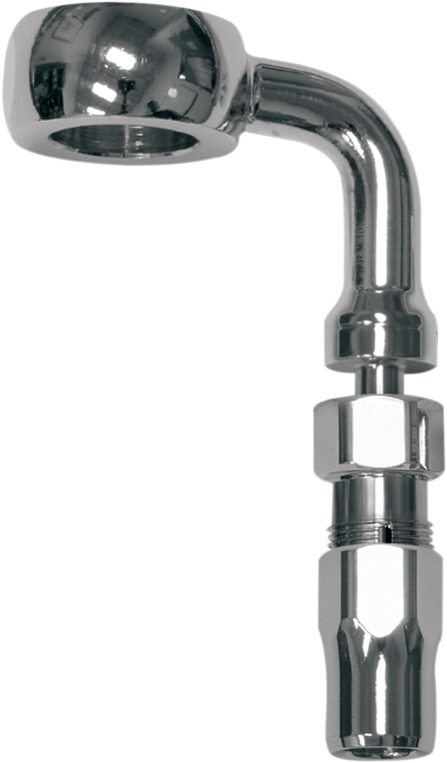 BYO® Banjo para construir su propio con accesorio - Banjo de freno BYO - 7/16"-90° - Acero inoxidable