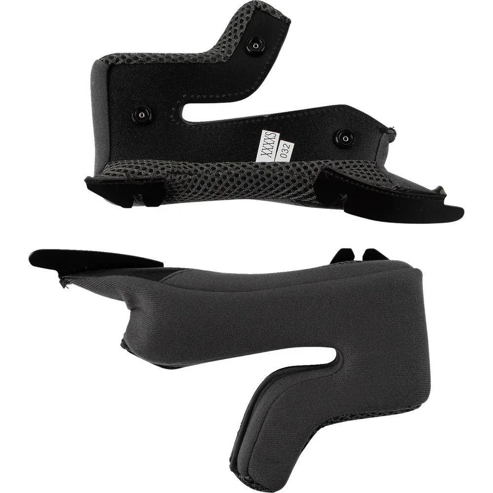 Almohadillas para las mejillas del casco de la orden juvenil