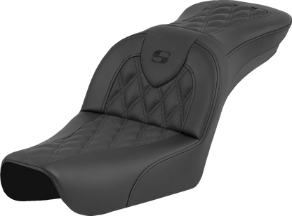 Asiento RoadSofa™ - Asiento RoadSofa™ - Costura de celosía - sin respaldo del conductor - FXDWG '04-'05