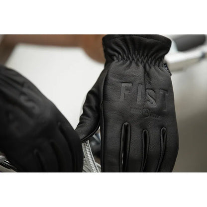 Los guantes de cuero rig road