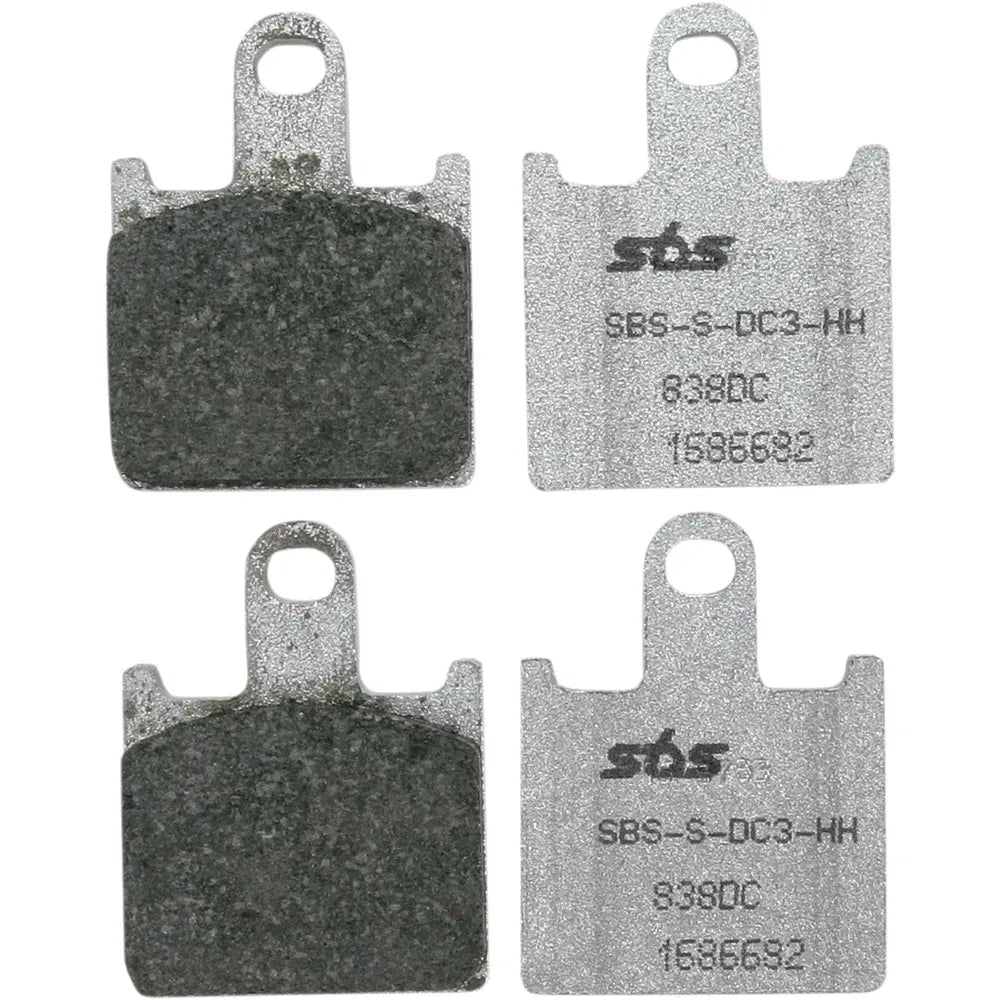 Pastillas de freno dc racing dual carbon