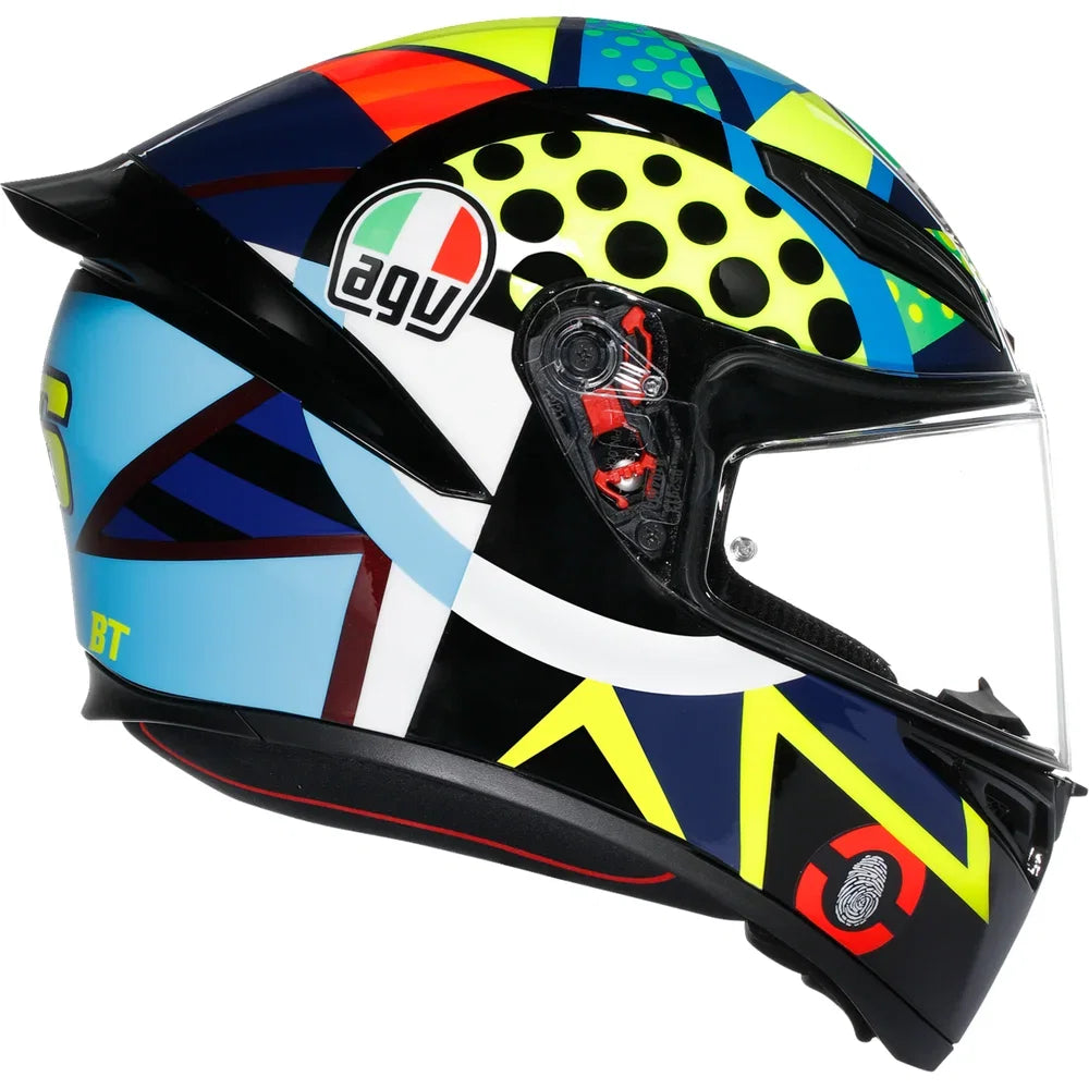 Casco k1 s rossi prueba de invierno 2020
