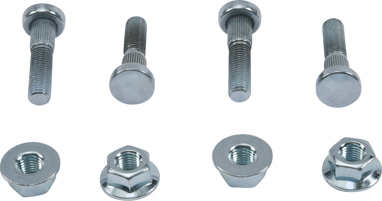 Kit de pernos/tuercas de rueda - Kit de pernos/tuercas de rueda - Delantero/Trasero - Kawasaki Brute Force 300