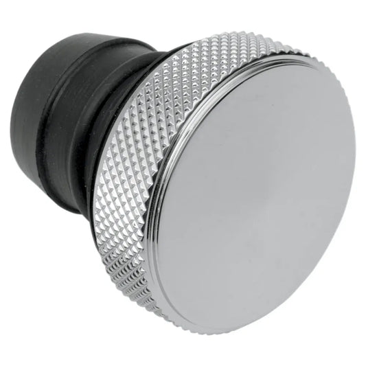Oil Tank Plug - Chrome - Peaked - Softail