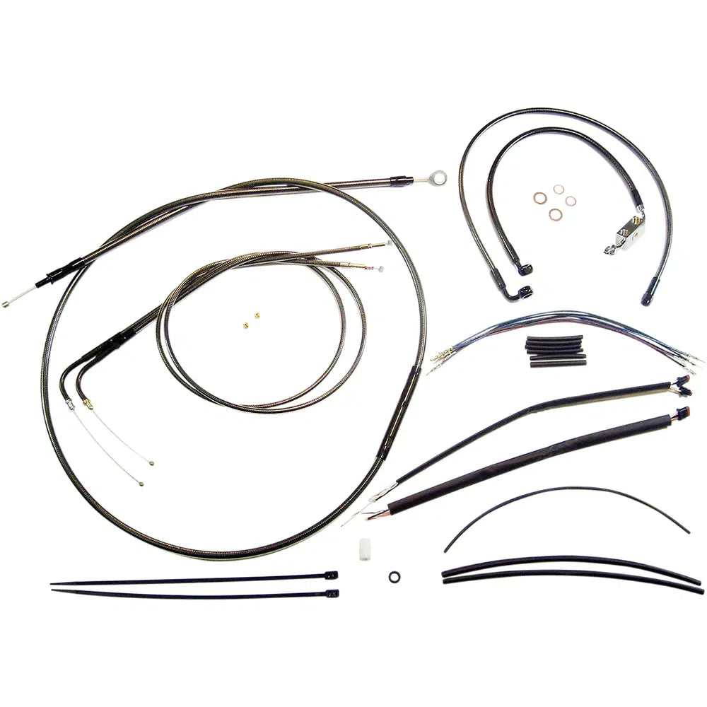 Kit de instalación de manillar de diseño Black Pearl™ - Kit de instalación de manillar de diseño Black Pearl™ - 12"-14" - FXDB/C '12-'17