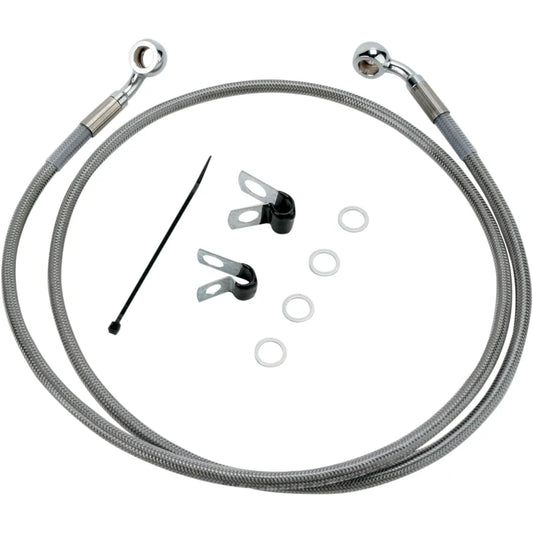 Línea de Freno Delantero 6"  de Acero Inoxidable