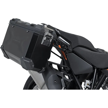 TRAX ADV Aluminum Case System - Black - KTM Super Adventure 1290 R/S '21-'24