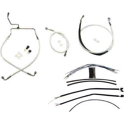 Kit de instalación de manillar de diseñador Sterling Chromite II® - Kit de instalación de manillar de diseñador Sterling Chromite II® - 15"-17" - FLH '14-'15