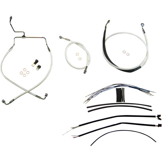 Kit de instalación de manillar de diseñador Sterling Chromite II® - Kit de instalación de manillar de diseñador Sterling Chromite II® - 15"-17" - FLH '14-'15