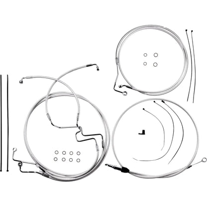 Kit de instalación de manillar de diseñador Sterling Chromite II® - Kit de instalación de manillar de diseñador Sterling Chromite II® - 10" - '21-'23 FLTR