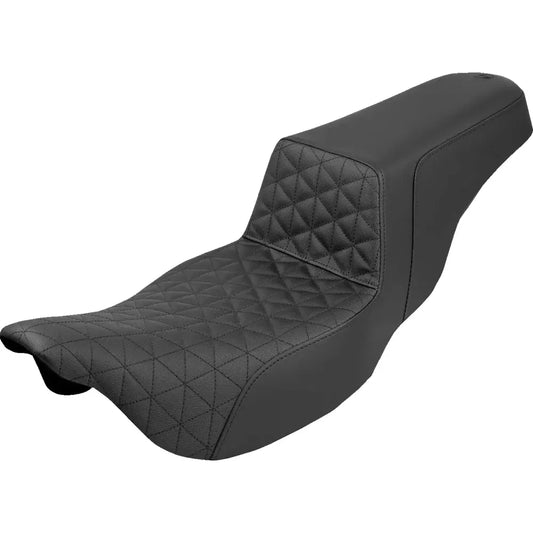 Asiento elevador con triple agarre - Alcance extendido Asiento elevador - Tri-Gripper - Negro - FLH/FLT '08-'24