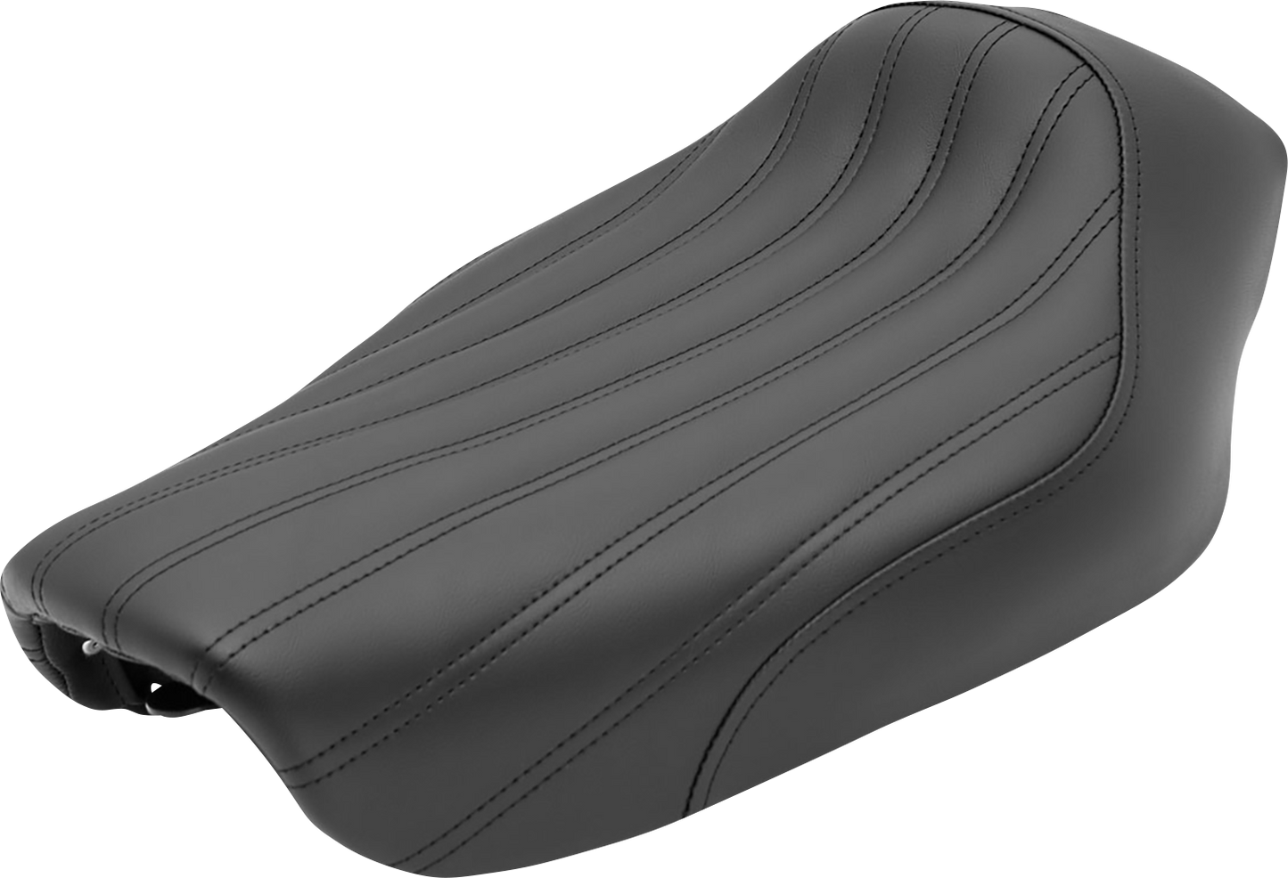 Asiento individual Knuckle - Asiento individual Knuckle - Acanalado - Negro - FXD '04-'05