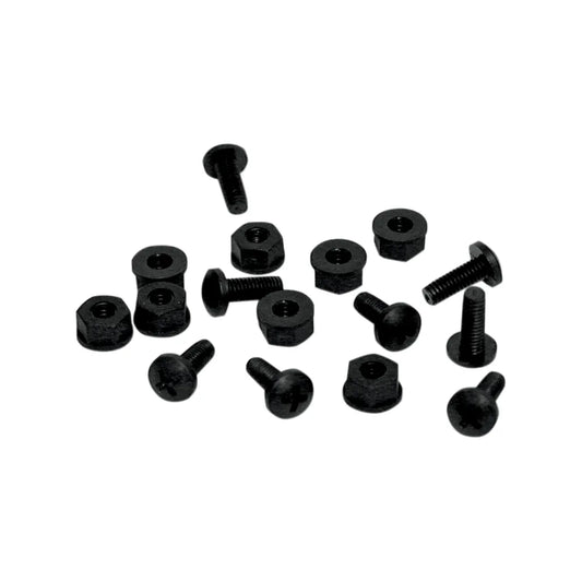 Nylon Windscreen Fastener Set - Black