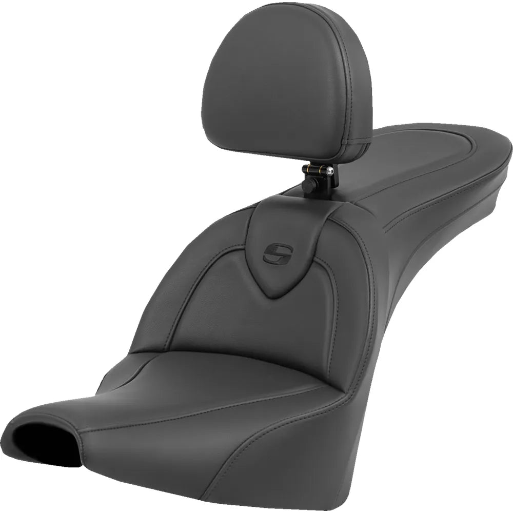 Asiento Saddlemen Roadsofa™ Standard Reach With Black/Black Stitching FXBB/FXST '18-'24
