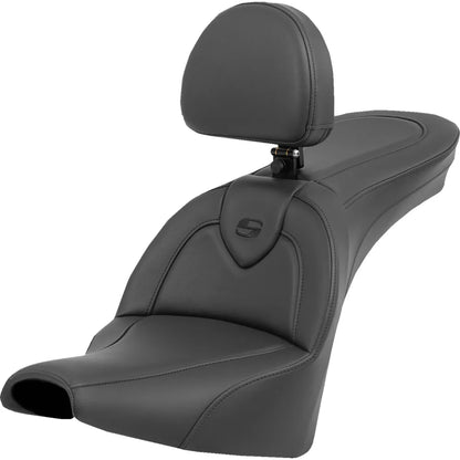 Asiento Saddlemen Roadsofa™ Standard Reach With Black/Black Stitching FXBB/FXST '18-'24