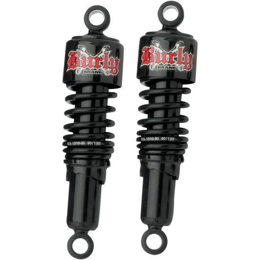 Amortiguadores Traseros Slammer Negros 10.5" Burly Brand49288