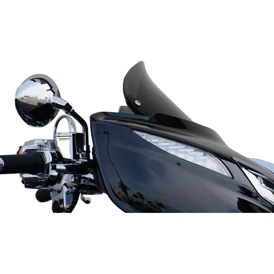 Windshield - Dark Smoke - 10" - Indian