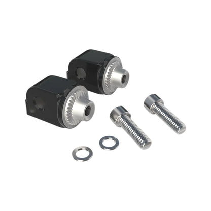 Adaptador CIRO para reposapiés - Negro